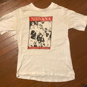 Rare Vintage 90’s Nirvana Shirt - Size L